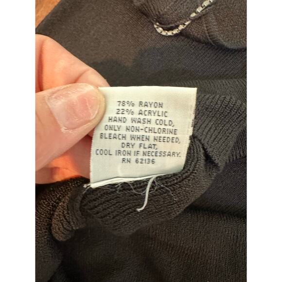 Vintage Guess Collection Women's Black Y2K 90S 2000s Mini Dress Size Small - Picture 7 of 16